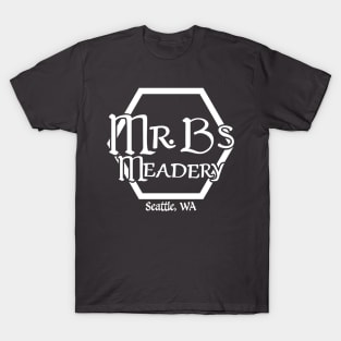 Mr. B's Meadery Logo White T-Shirt